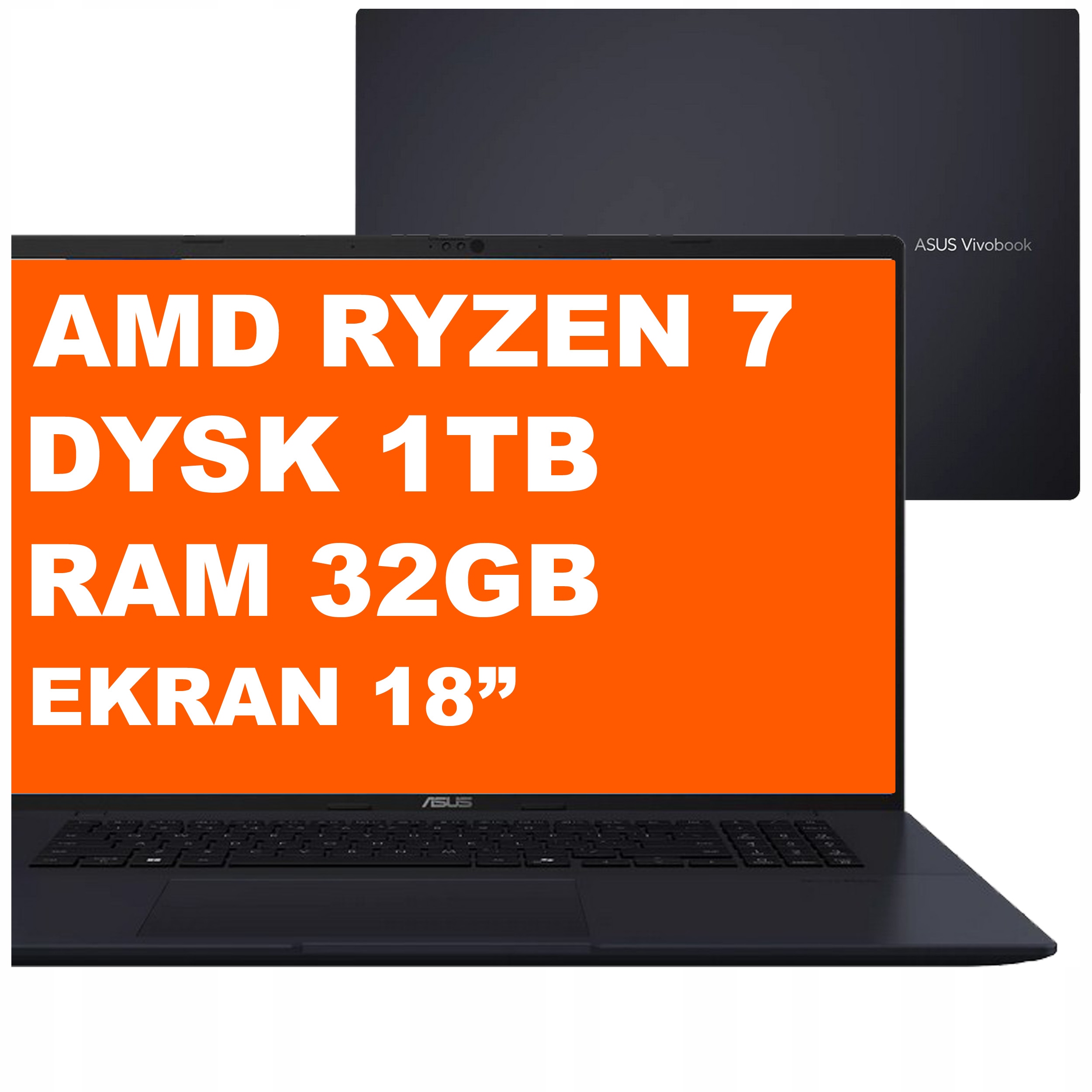 Najważniejsze cechy laptopa ASUS Vivobook 18
