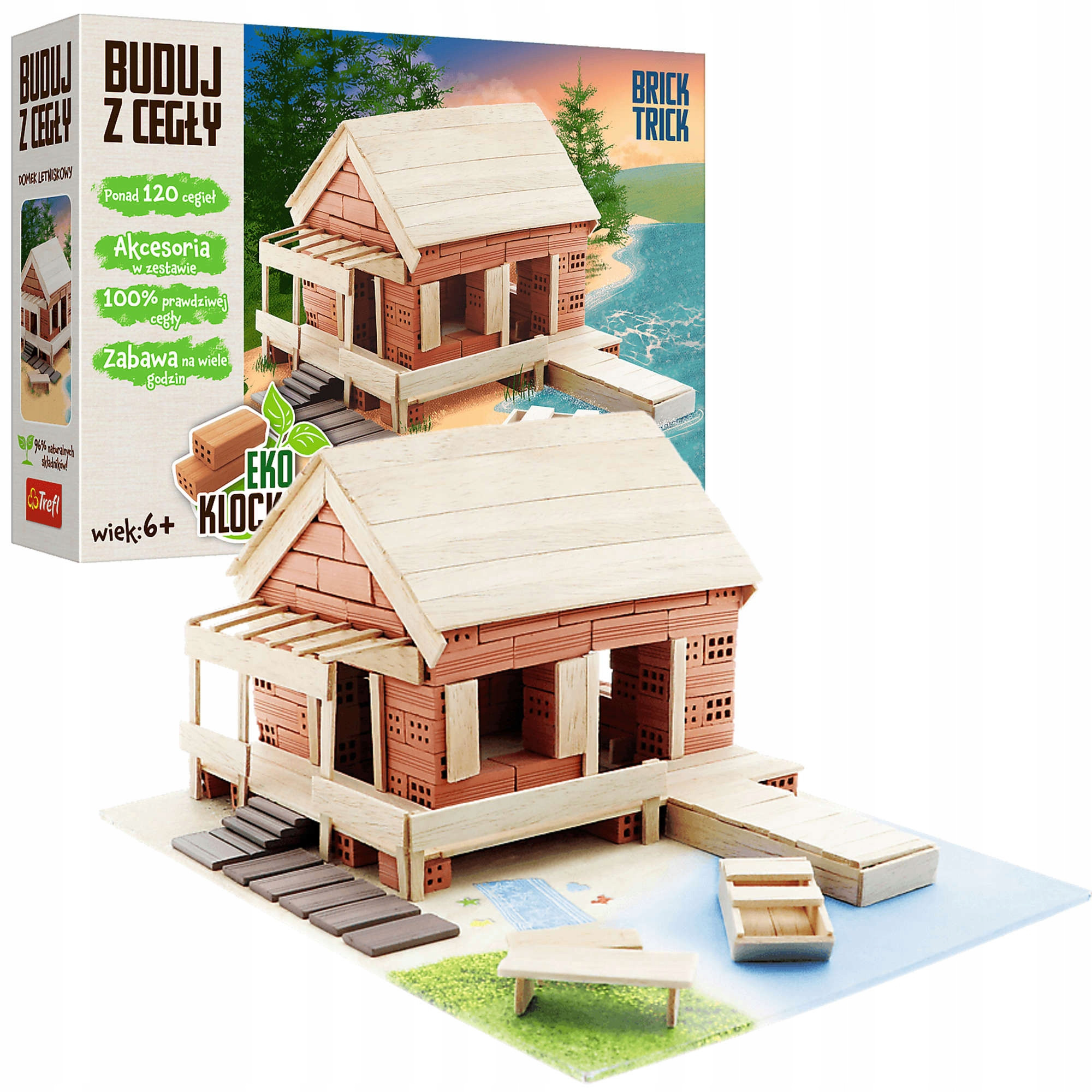 Buduj z prawdziwych cegieł i drewna