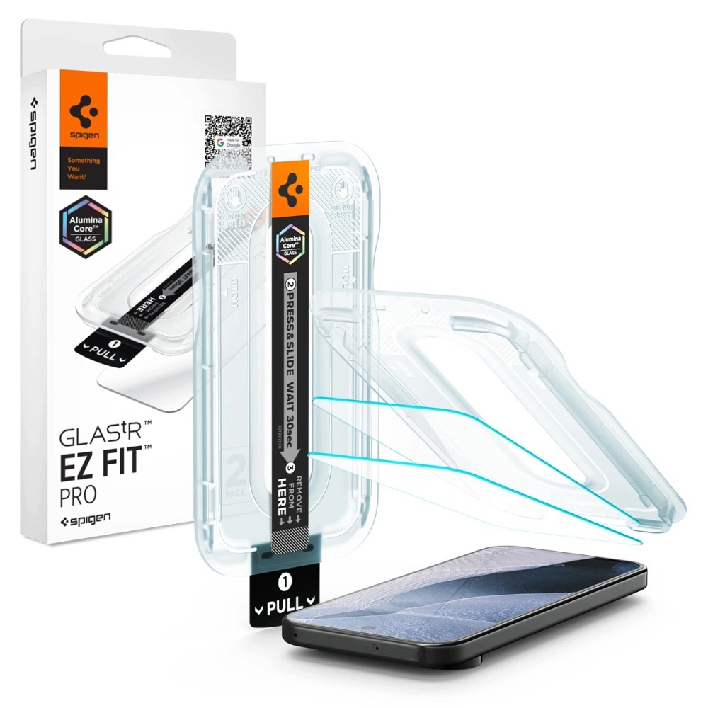 Szkło hartowane GLAS.TR EZ FIT PRO AC 2-PACK dla Google Pixel 11 / 11 Pro – Najlepsza ochrona ekranu