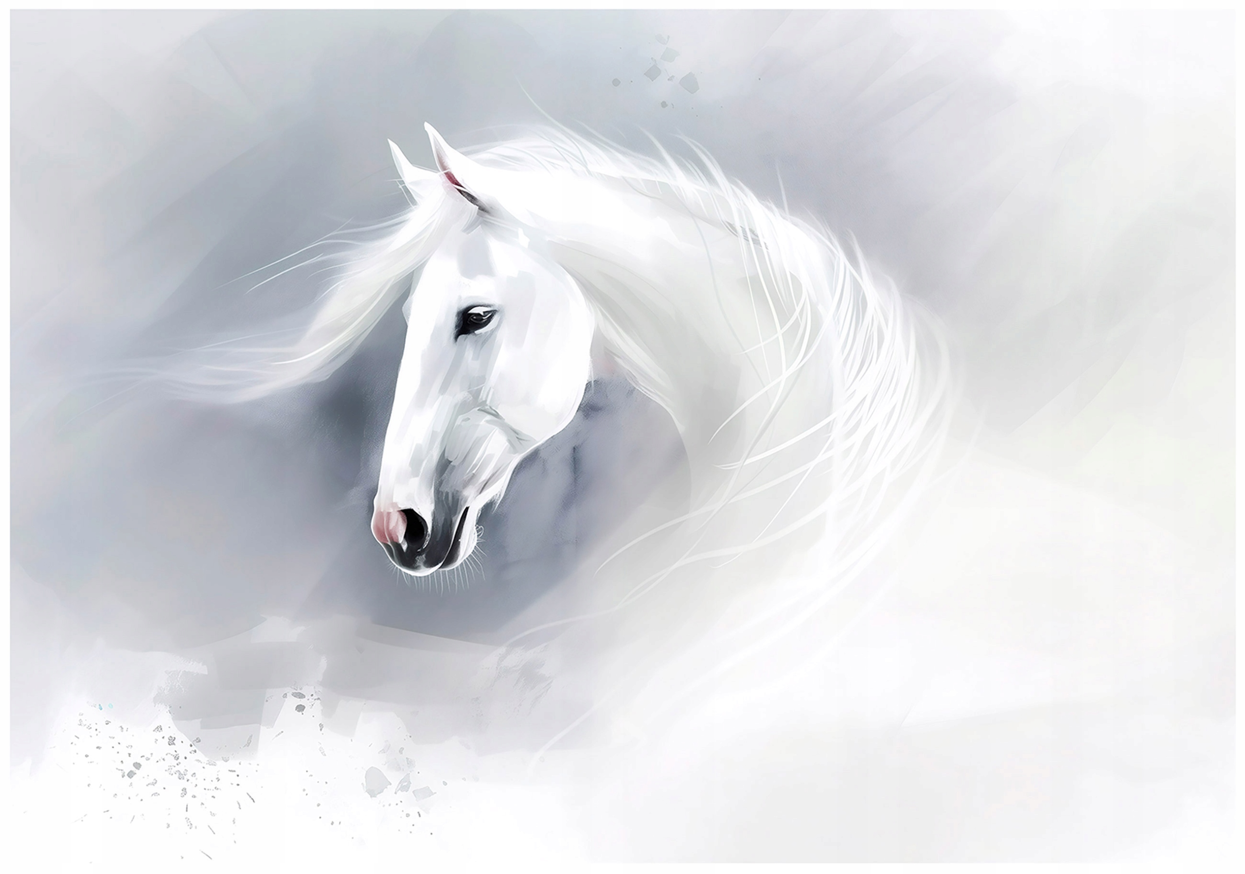 Fototapeta Winylowa Koń Zwierzęta Dla Dzieci 416x254 – Idealna dekoracja do pokoju dziecięcego