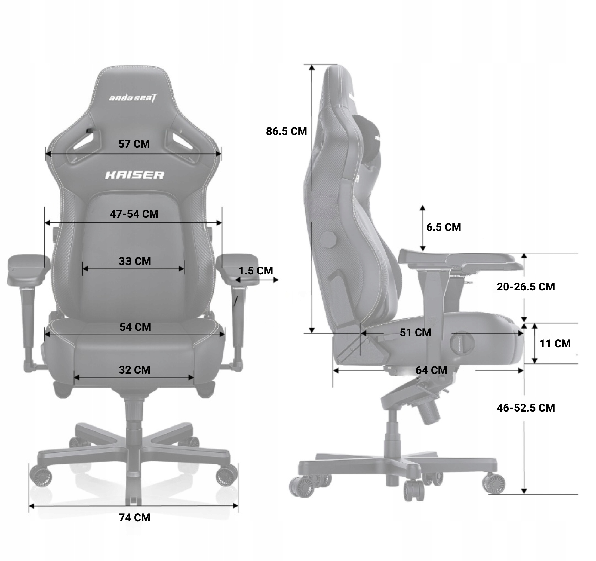 Ergonomiczny design i wsparcie lędźwiowe