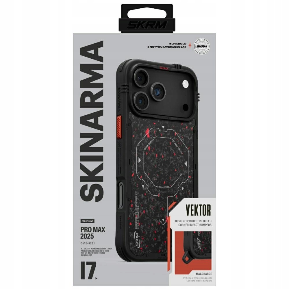 Etui Skinarma Vektor do iPhone 17 Pro Max – Ochrona i styl w jednym