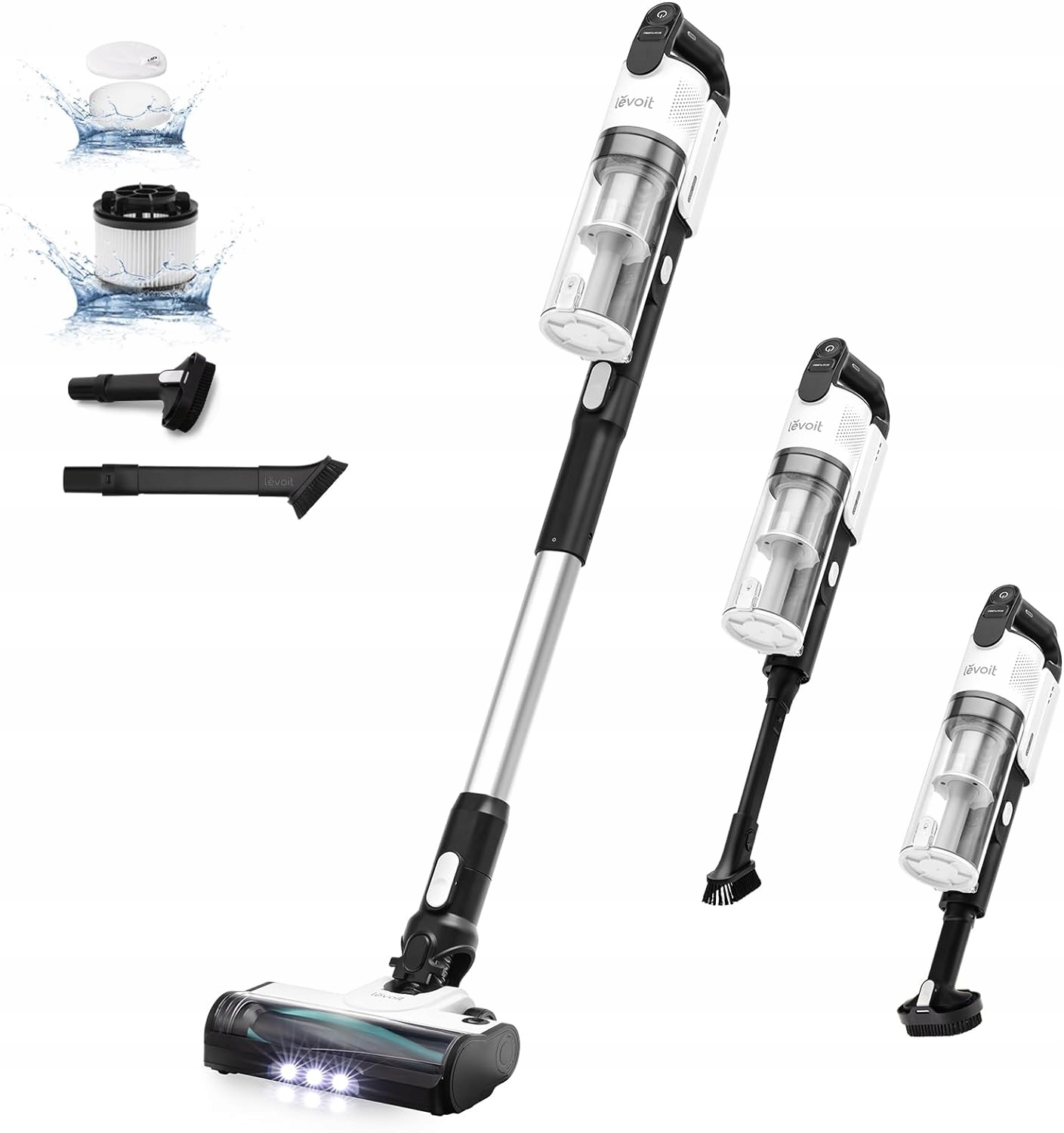 Odkurzacz pionowy Levoit LVAC-200 – Nowoczesne sprzątanie bez kabli