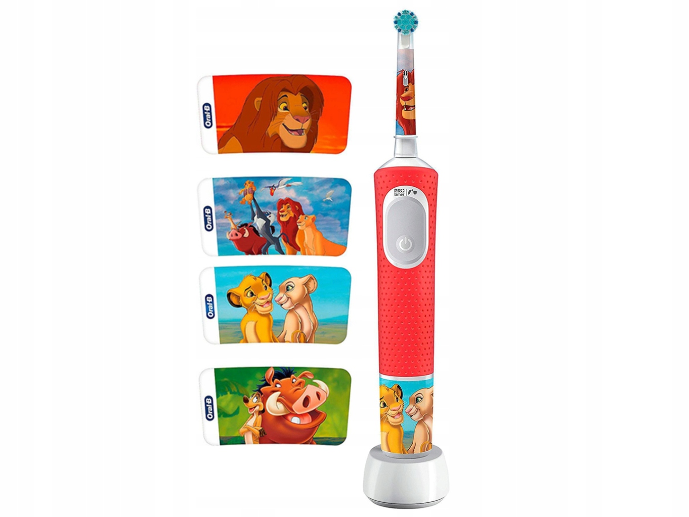 Elektryczna szczoteczka do zębów Oral-B Vitality Pro 103 The Lion King – Idealna dla dzieci