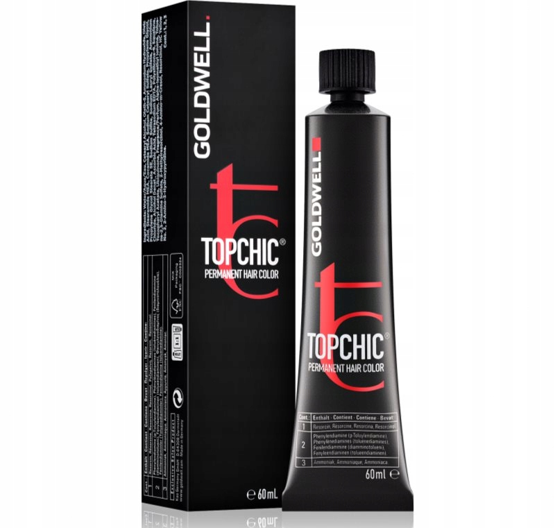Goldwell Topchic, Farba do włosów, 60ml - 6VV@PK – Profesjonalne kolory dla każdej kobiety