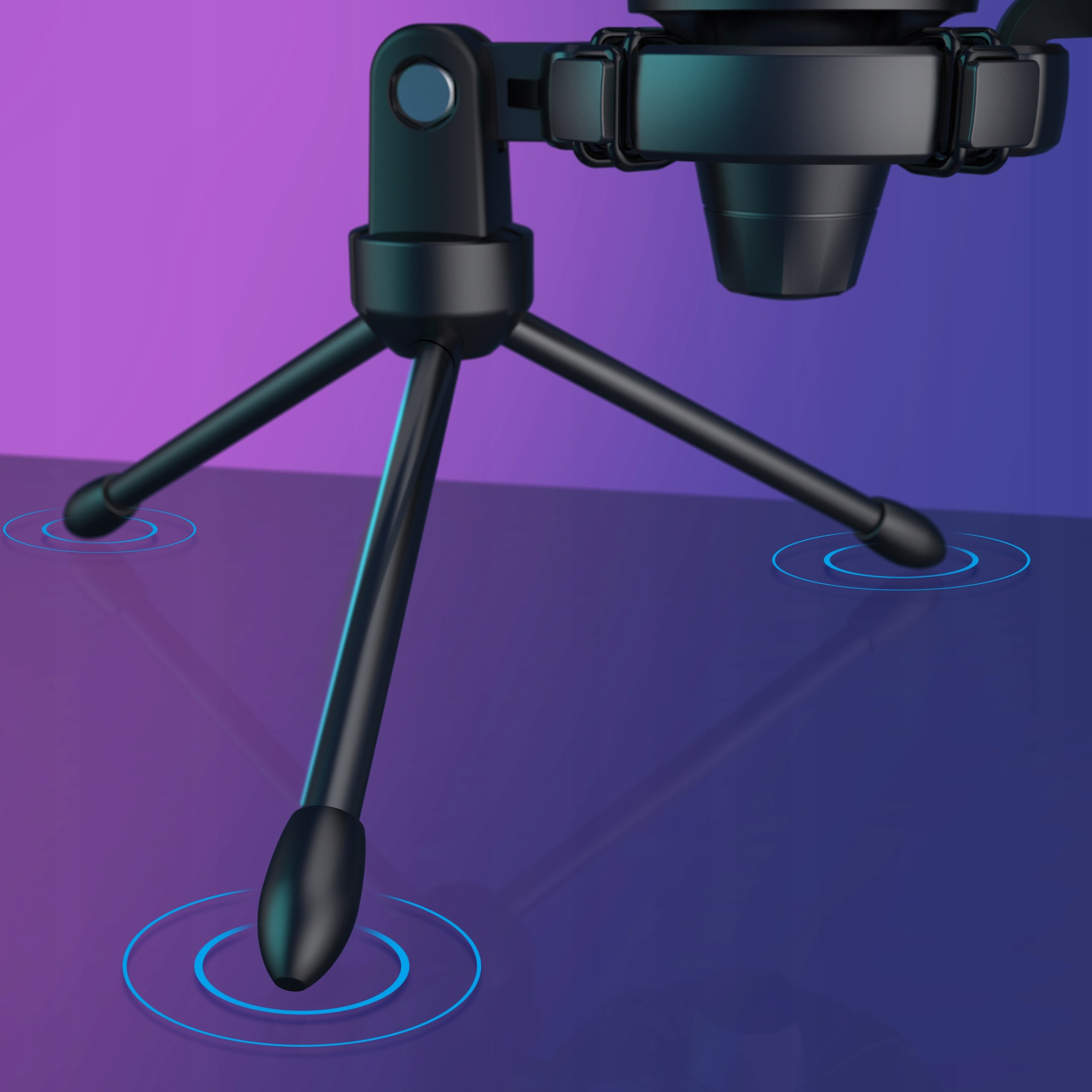 Ergonomiczny design – Wygodny statyw i eleganckie podświetlenie RGB