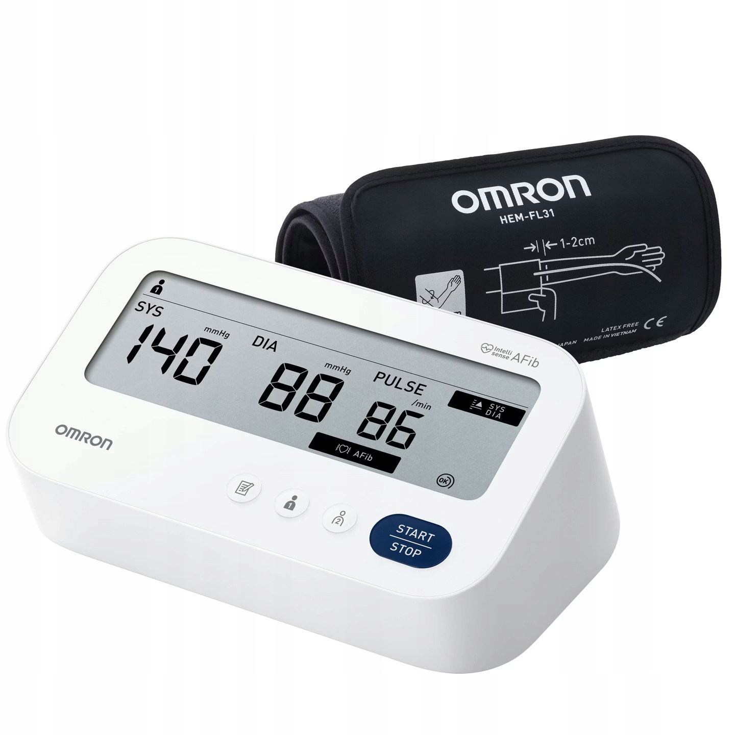 Pamięć dla 120 pomiarów – śledź swoje wyniki z łatwością