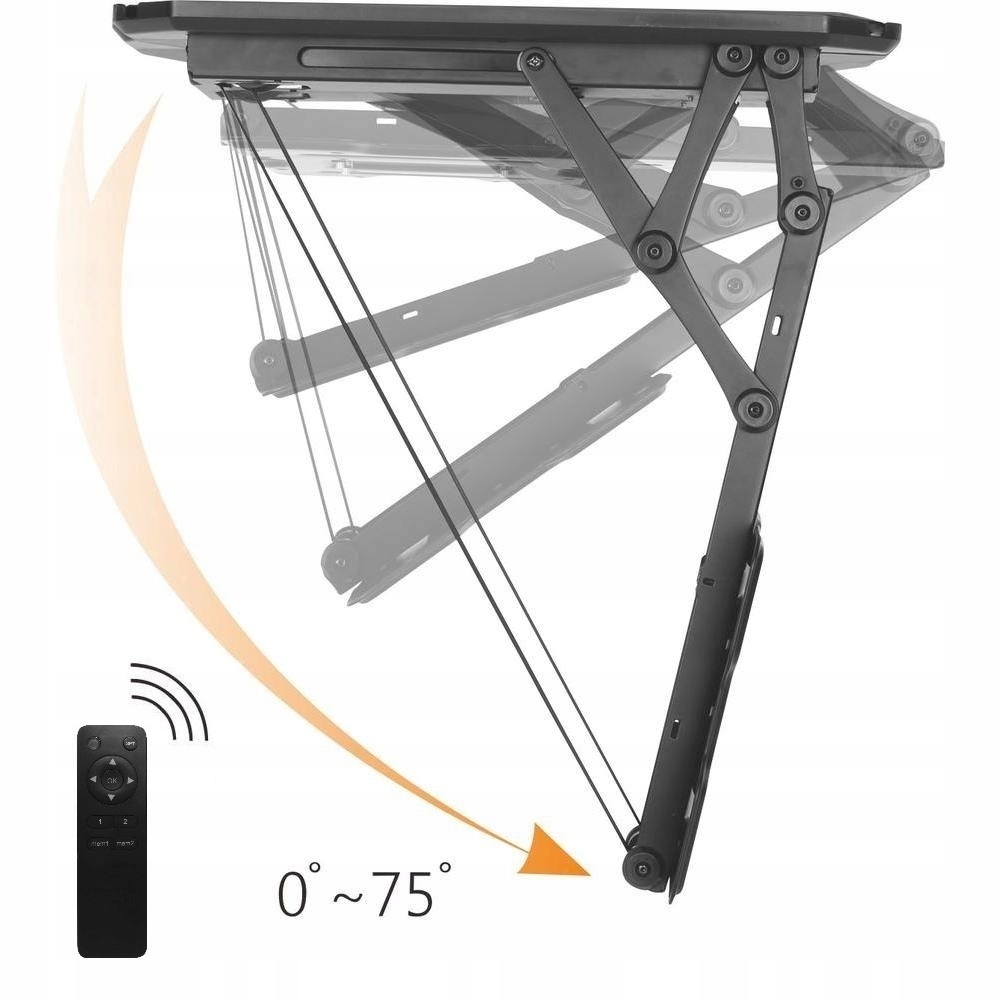 Stabilna konstrukcja i bezpieczny montaż na suficie