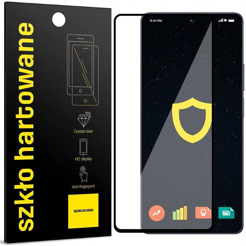 Szkło hartowane SPACECASE Glass 5D do Google Pixel 7A – Pełna ochrona ekranu