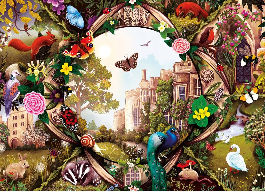 Puzzle 1000 Haddon Hall – Wciągająca zabawa dla całej rodziny