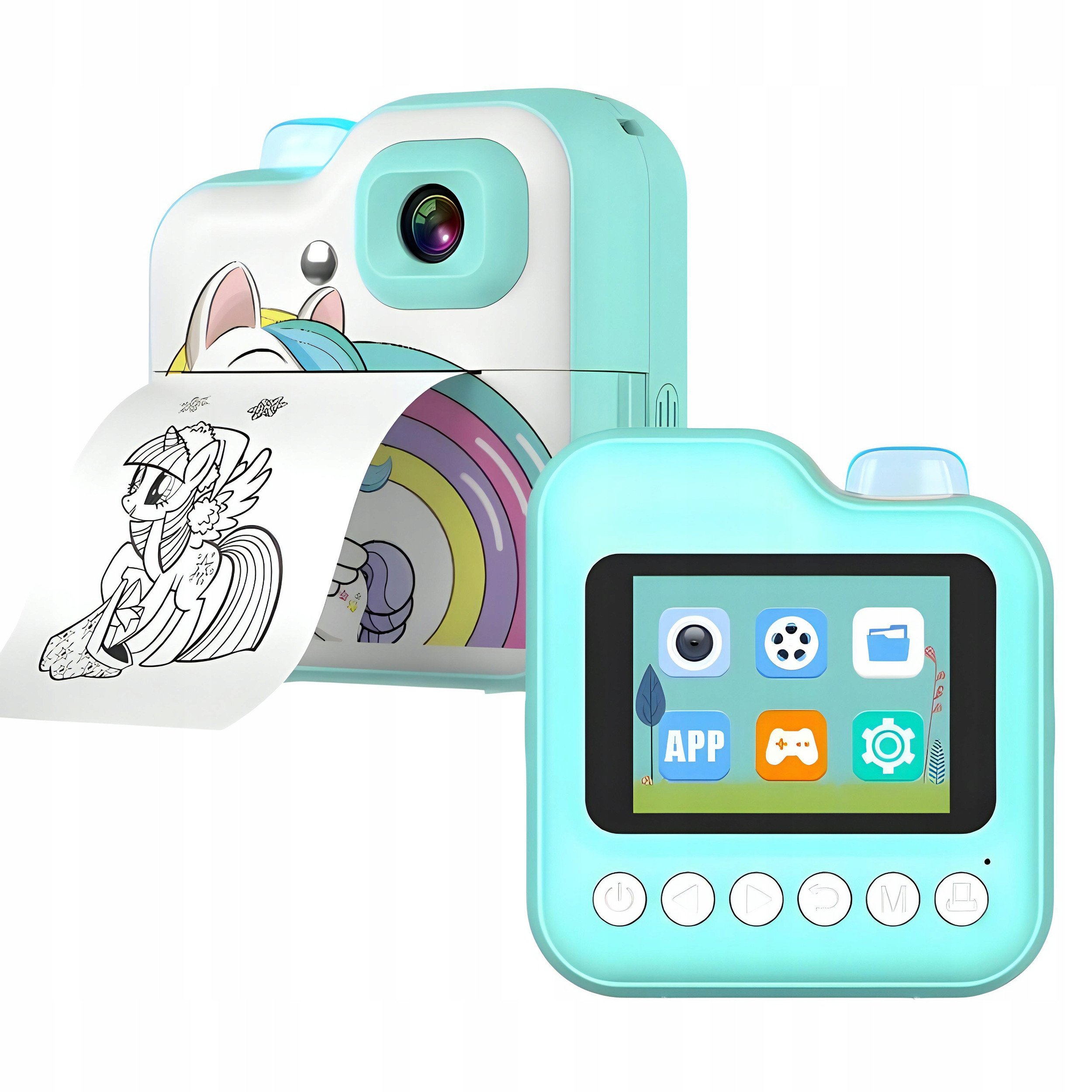 Wbudowana mini drukarka termiczna – Wydrukuj wspomnienia w mgnieniu oka