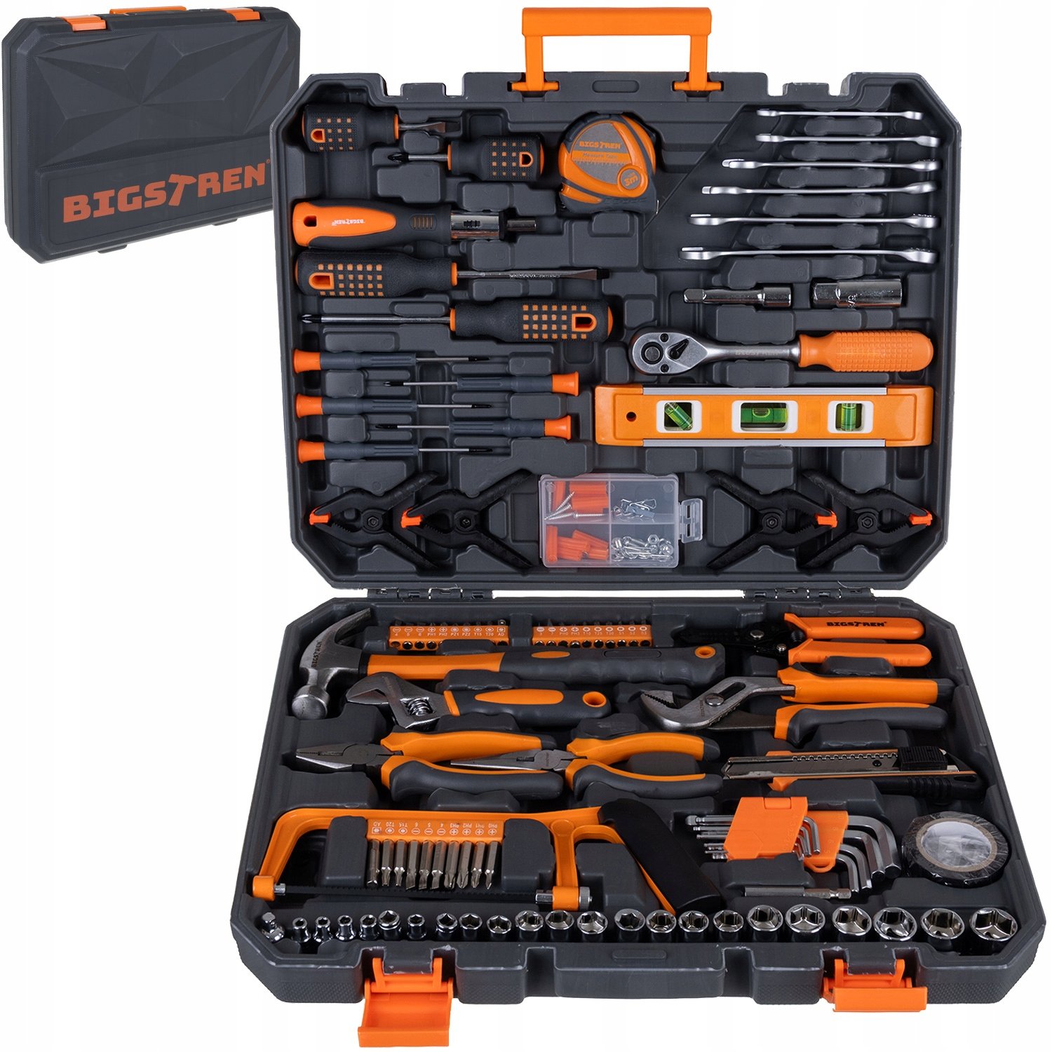 Zestaw Narzędzi Bigstren 168 el. – Twój kompletny zestaw do domu i warsztatu