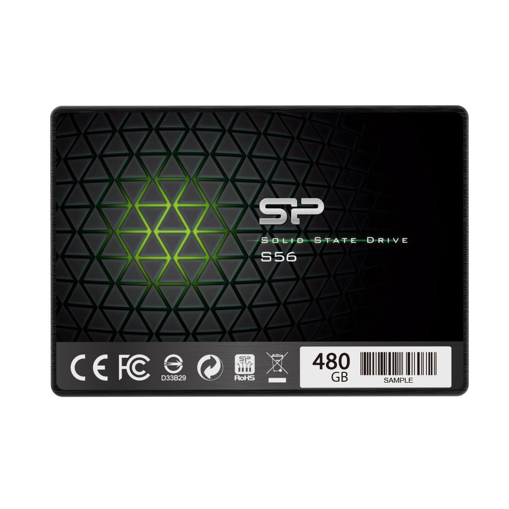 Dysk SSD Silicon Power Slim S56 480GB 2,5' SATA III – Wydajność na najwyższym poziomie