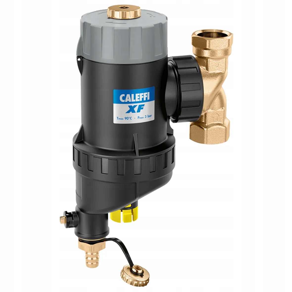 Caleffi filtr z wkładem magnetycznym z cechami separatora CALEFFI XF, seria 577 – w Twoim systemie grzewczym
