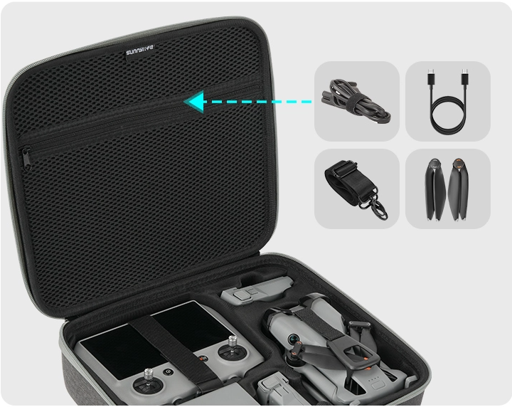 Dodatkowe funkcje – Kieszeń na akcesoria i drobiazgi