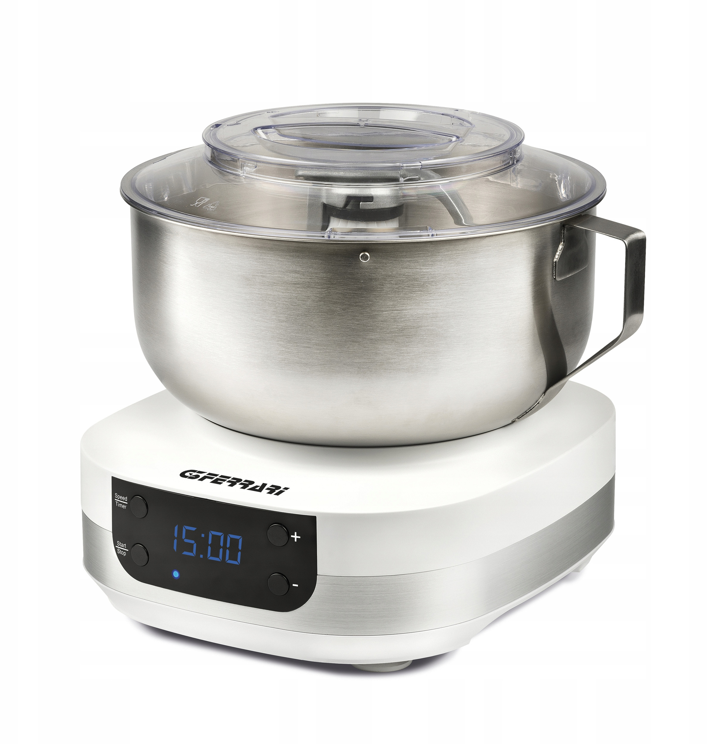 Cyfrowy wyświetlacz z timerem i 5 prędkościami pracy