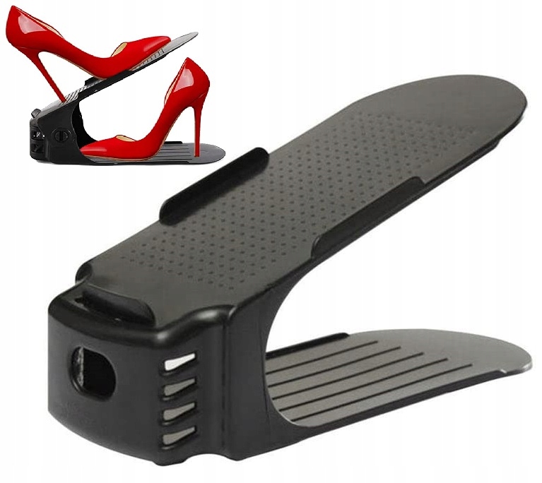 Korbi 10x ORGANIZER UCHWYT NA BUTY OBUWIE PÓŁKA DO SZAFY – Idealne rozwiązanie do przechowywania obuwia