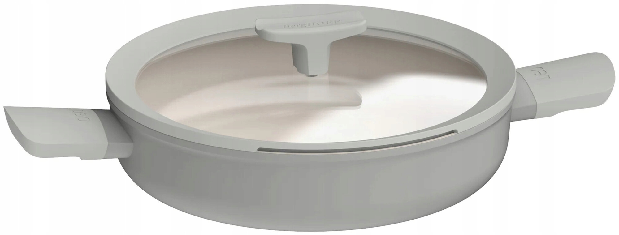 Patelnia z 2 uchwytami i pokrywą Balance Eco* Grey 26 cm, 2,9 L BergHOFF – Idealna do każdego dania