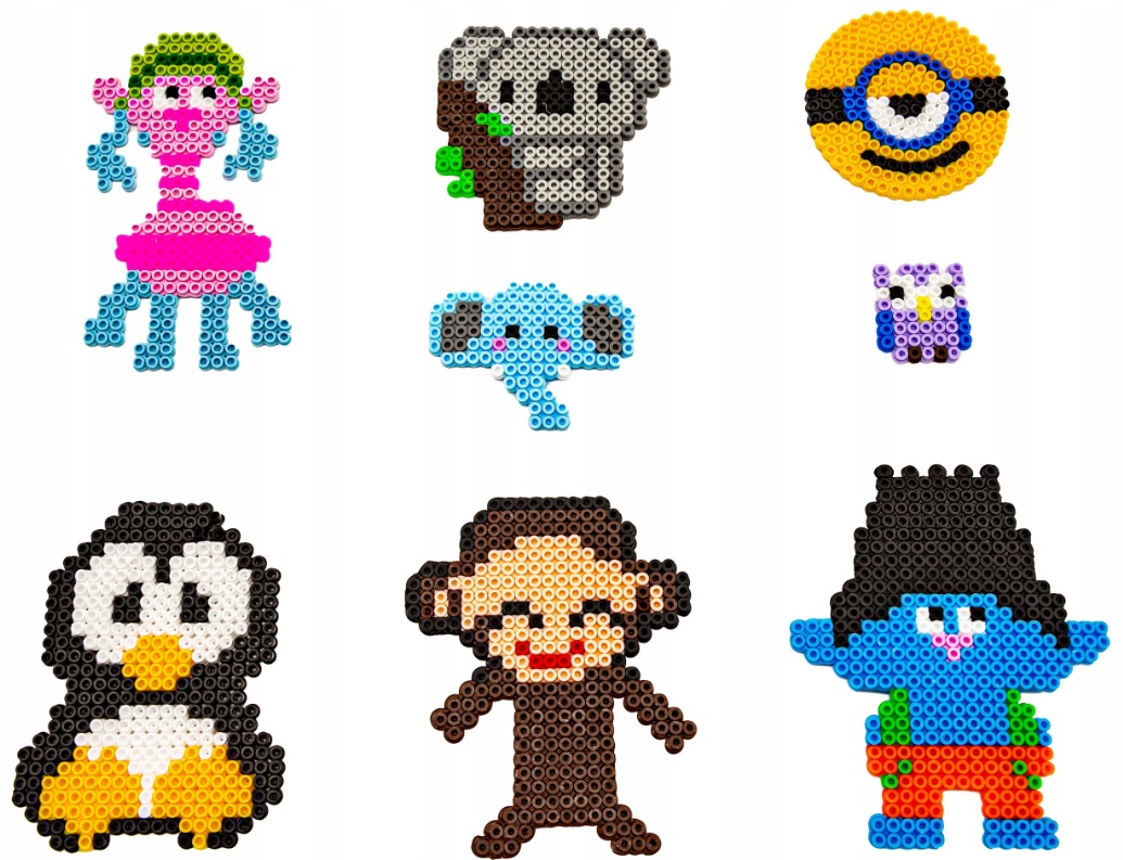 Różnorodne kształty i szablony do tworzenia unikalnych projektów