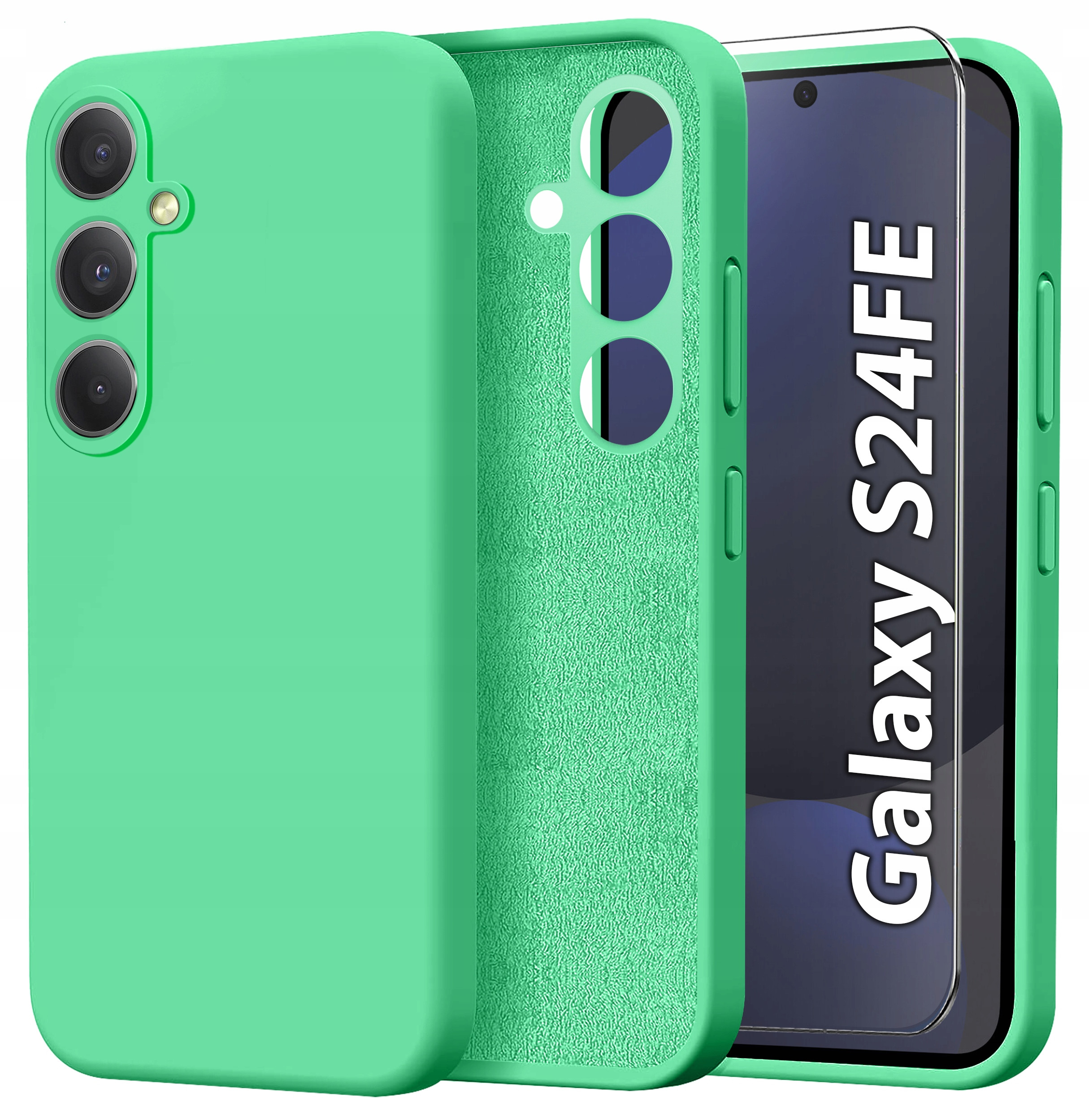 Etui do Samsung Galaxy S24 FE CASE Silicone ELASTYCZNE – Ochrona i styl w jednym