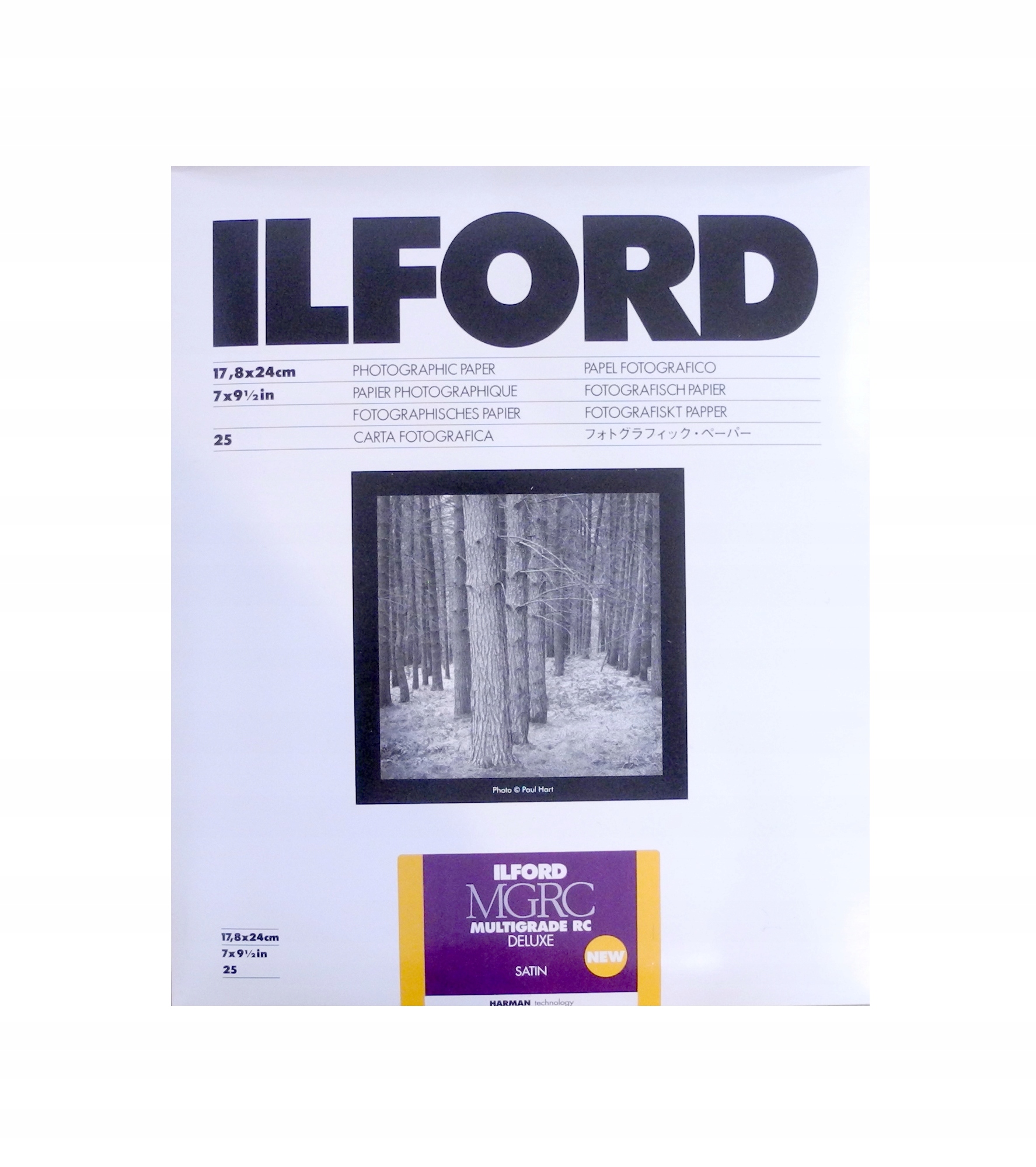 Papier Ilford MG RC DL 25M 18x24 – Idealny wybór dla fotografów