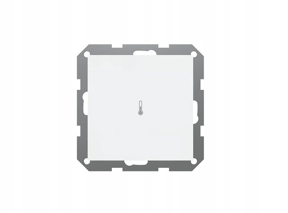 Przewodowy czujnik temperatury biały FC-S1M – Komfort i precyzja w Twoim domu