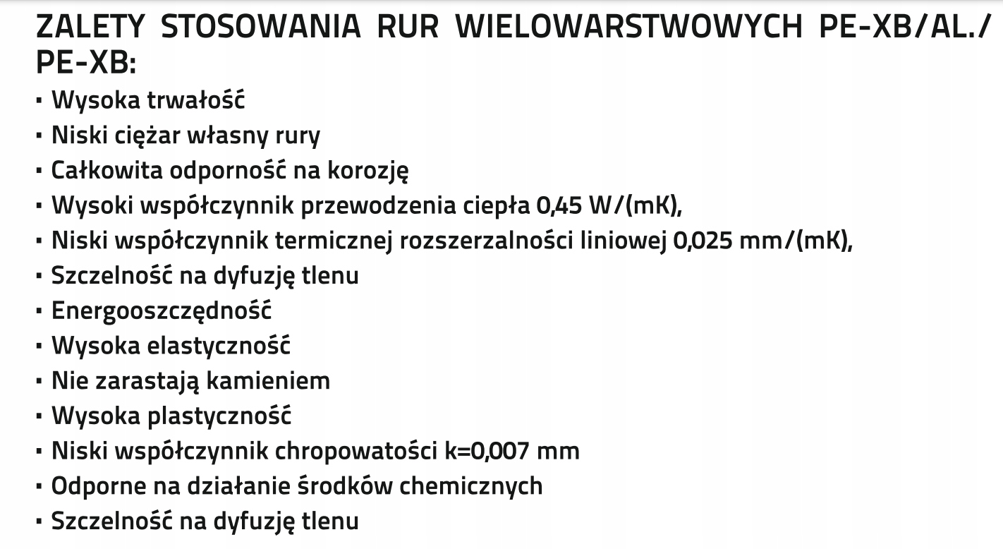 Rura z tworzywa PEX-ALU-PEX 20MM*2MM – Idealne rozwiązanie do instalacji wodociągowych