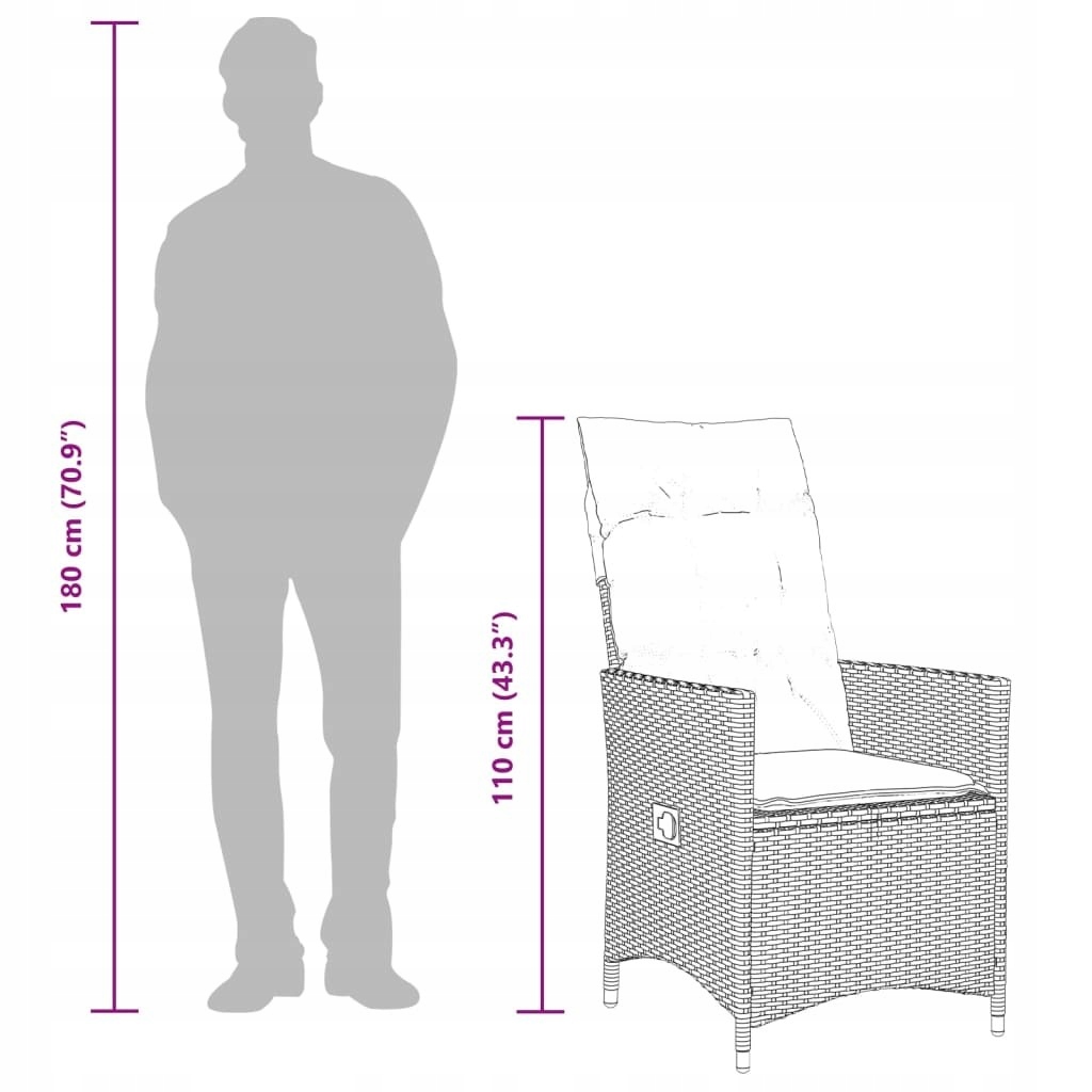 Wytrzymały materiał – Rattan PE dla długotrwałego użytkowania