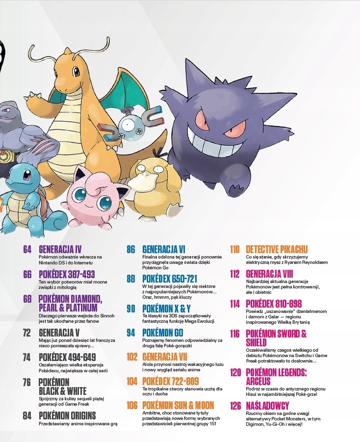 Ikoniczne potwory – Zbadaj cały Pokédex