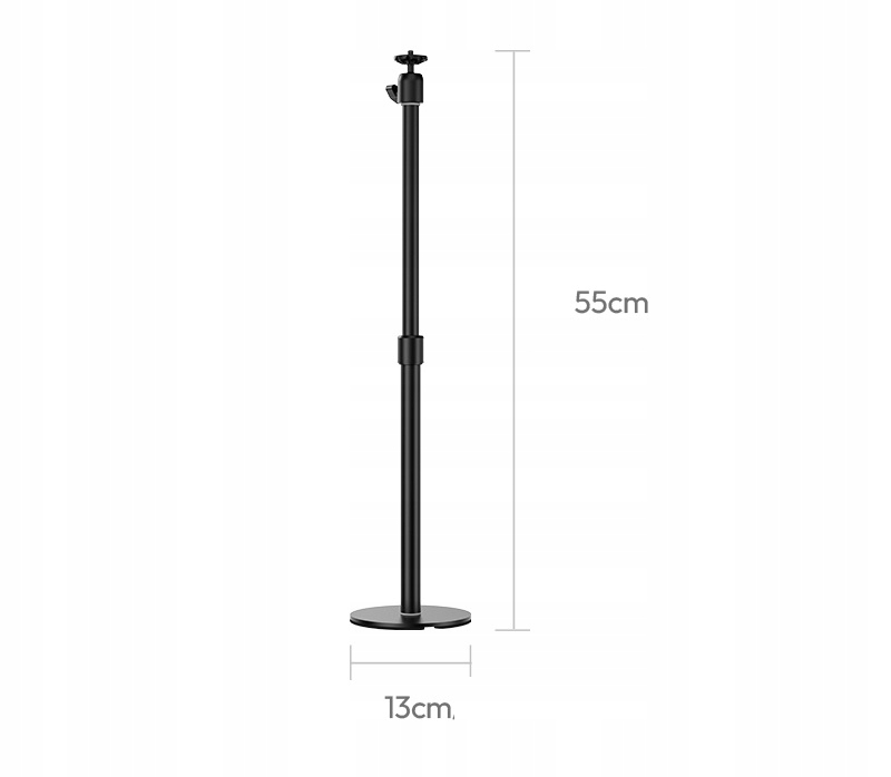 Regulowana wysokość od 34,5 cm do 55 cm – dostosuj do swoich potrzeb