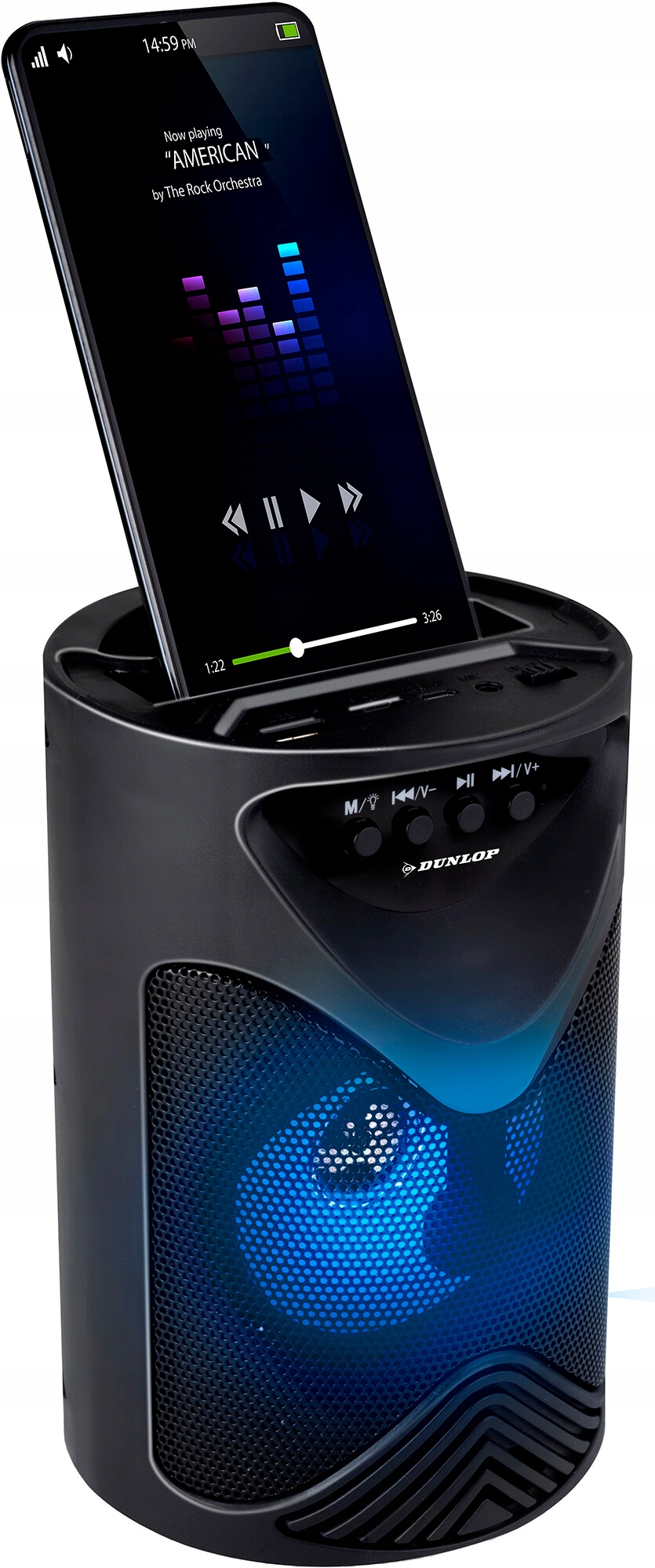 Funkcje Bluetooth i radio FM – Odtwarzaj ulubione utwory bez ograniczeń