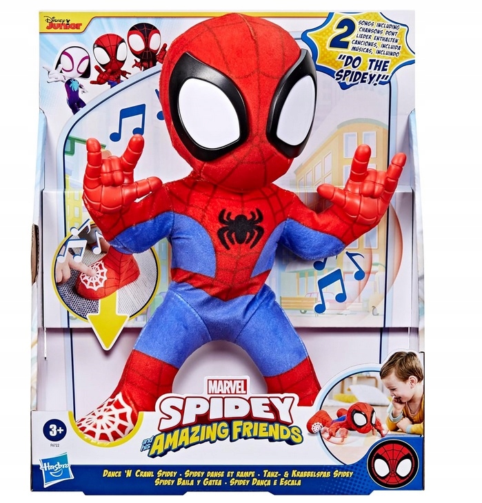 Funkcje interaktywne i muzyczne Spidey