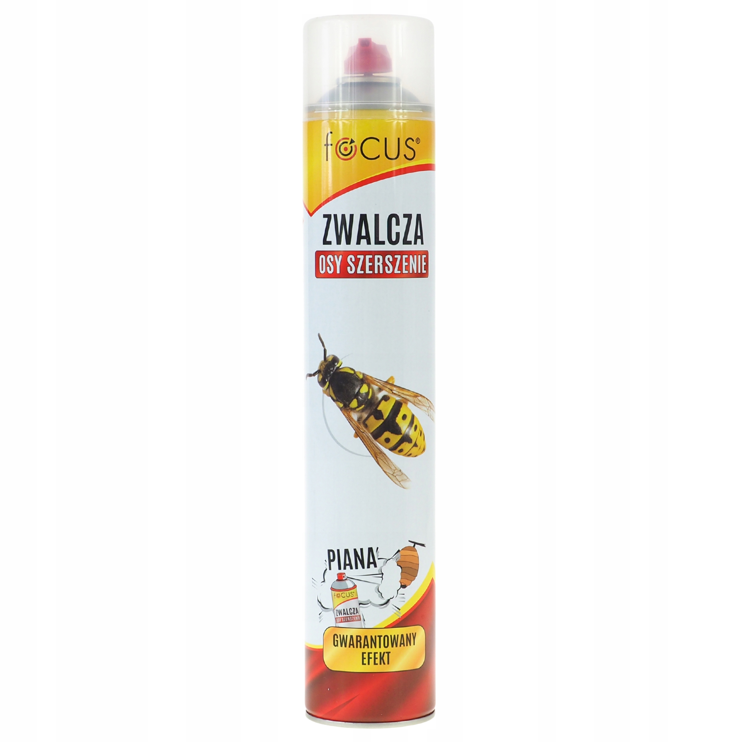 Focus piana zwalcza osy i szerszenie 750ml – Skuteczna ochrona przed owadami