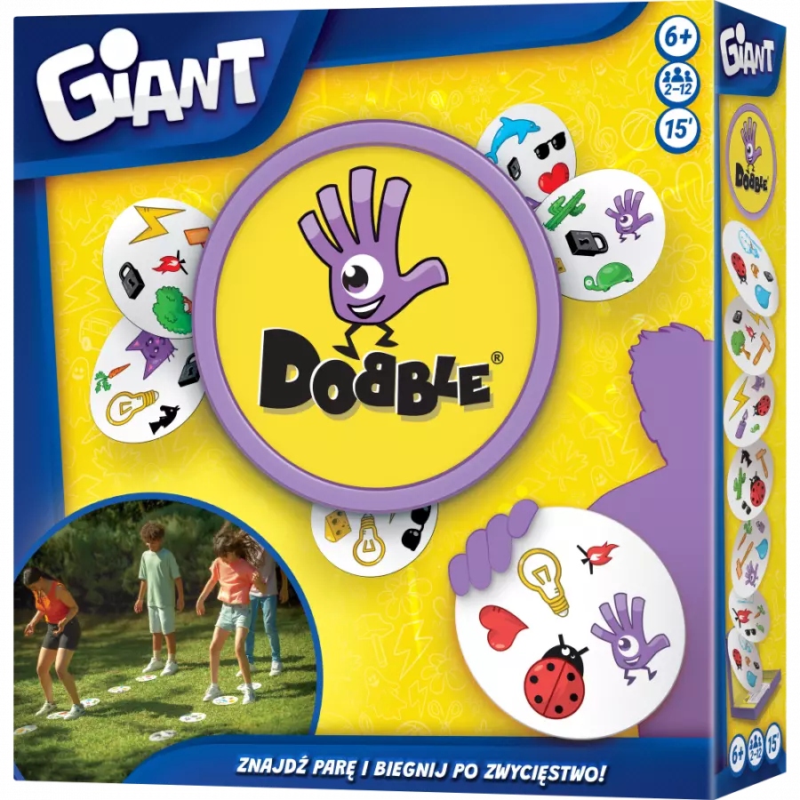 Gra planszowa Dobble Giant Rebel – Gigantyczna zabawa dla każdego!