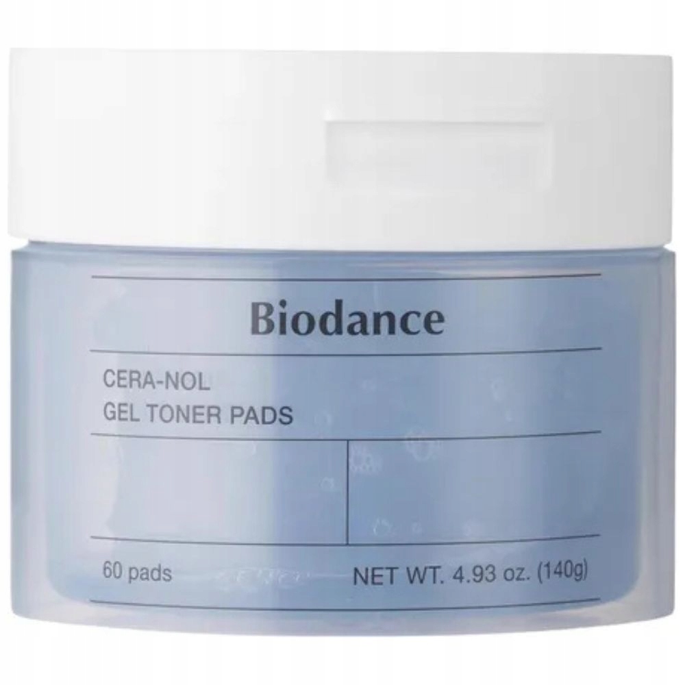 Biodance Cera-nol Gel Toner Pads – Kojące płatki tonizujące do twarzy