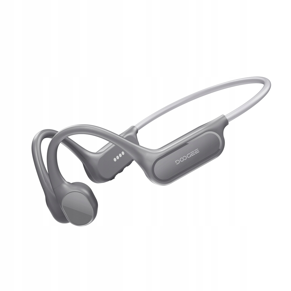 Słuchawki DOOGEE BoneBeat Swim Lite Srebrny Gray – Idealne do sportu i pływania
