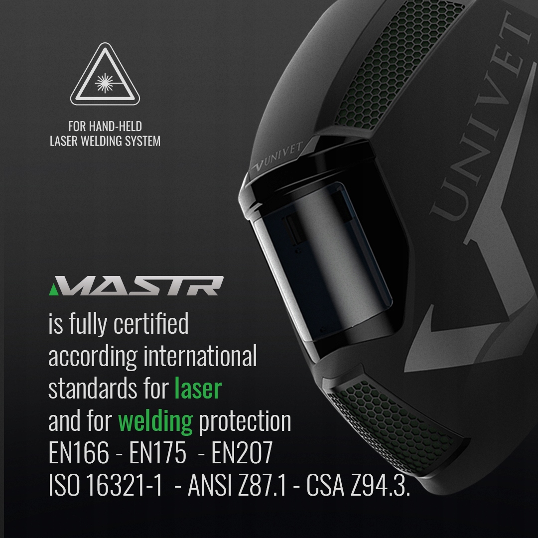 Pełna ochrona twarzy i oczu podczas spawania