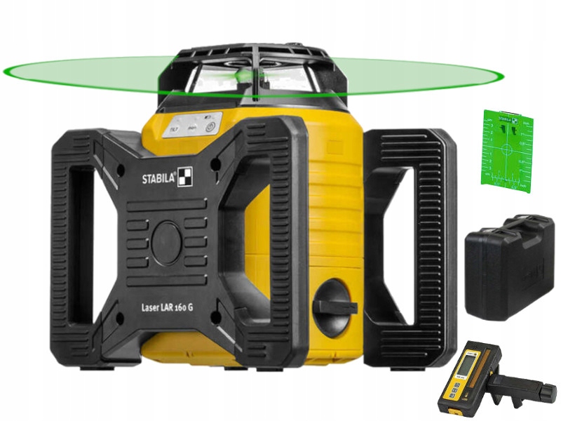 Niwelator laserowy STABILA LAR 160G – Precyzyjne pomiary w każdych warunkach