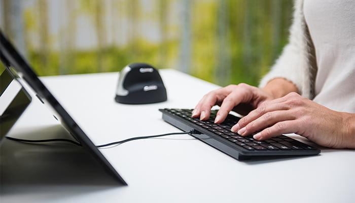 Ergonomiczne właściwości klawiatury