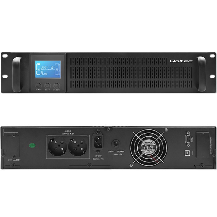 Zasilacz awaryjny UPS RACK 1kVA 800W – Stabilność i bezpieczeństwo zasilania