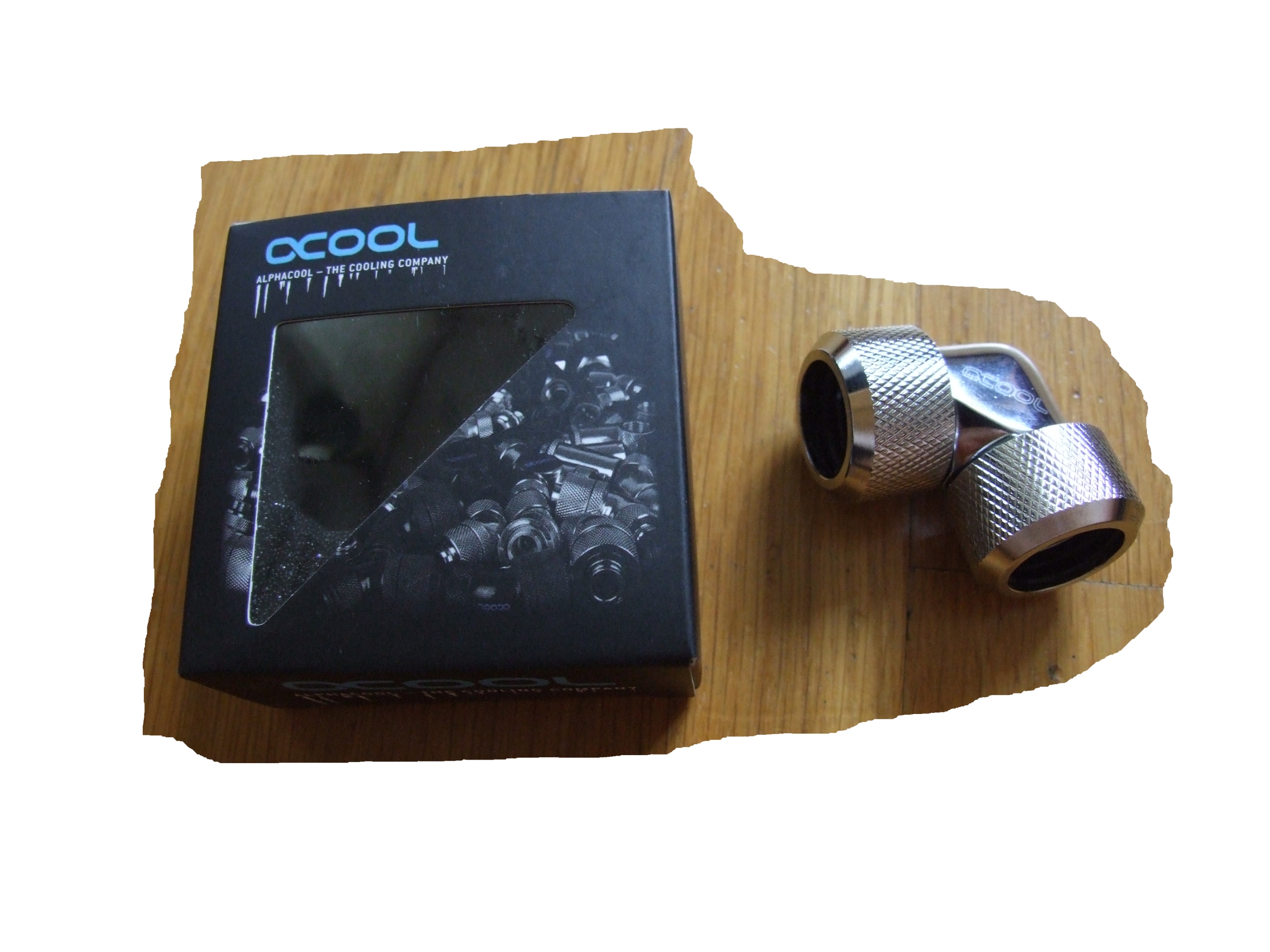 Alphacool Eiszapfen Adapter 90 Grad 16mm AD na 16mm AD Hardtube – Idealne połączenie dla Twojego systemu chłodzenia