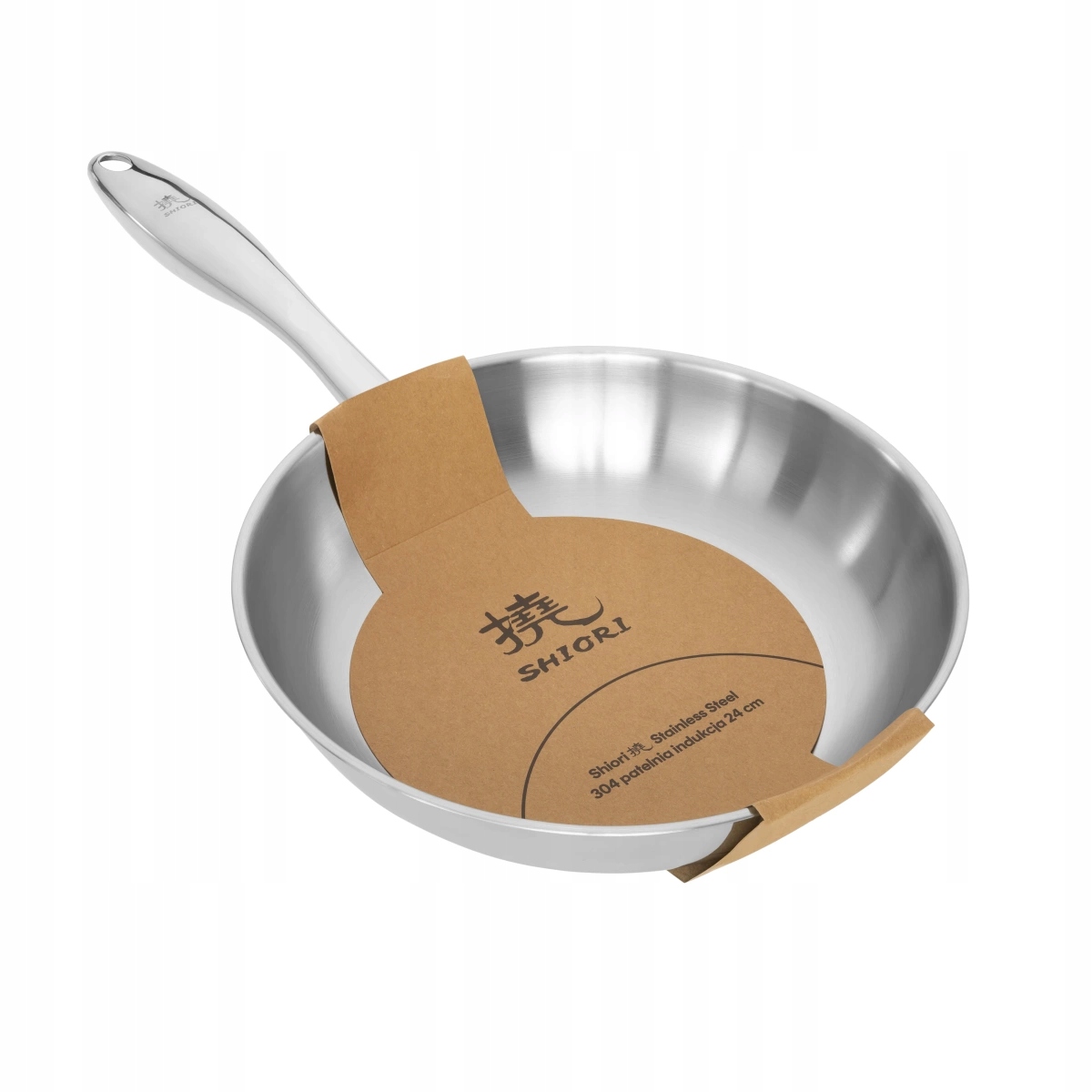 Patelnia Shiori Stainless Steel 304 24 cm – Idealna do każdej kuchni
