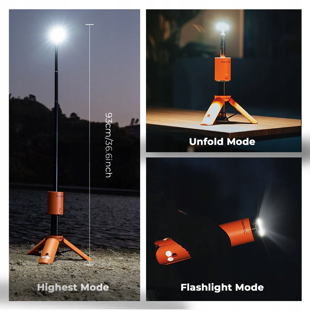 Telescopowy design – Trzy funkcje w jednej latarni