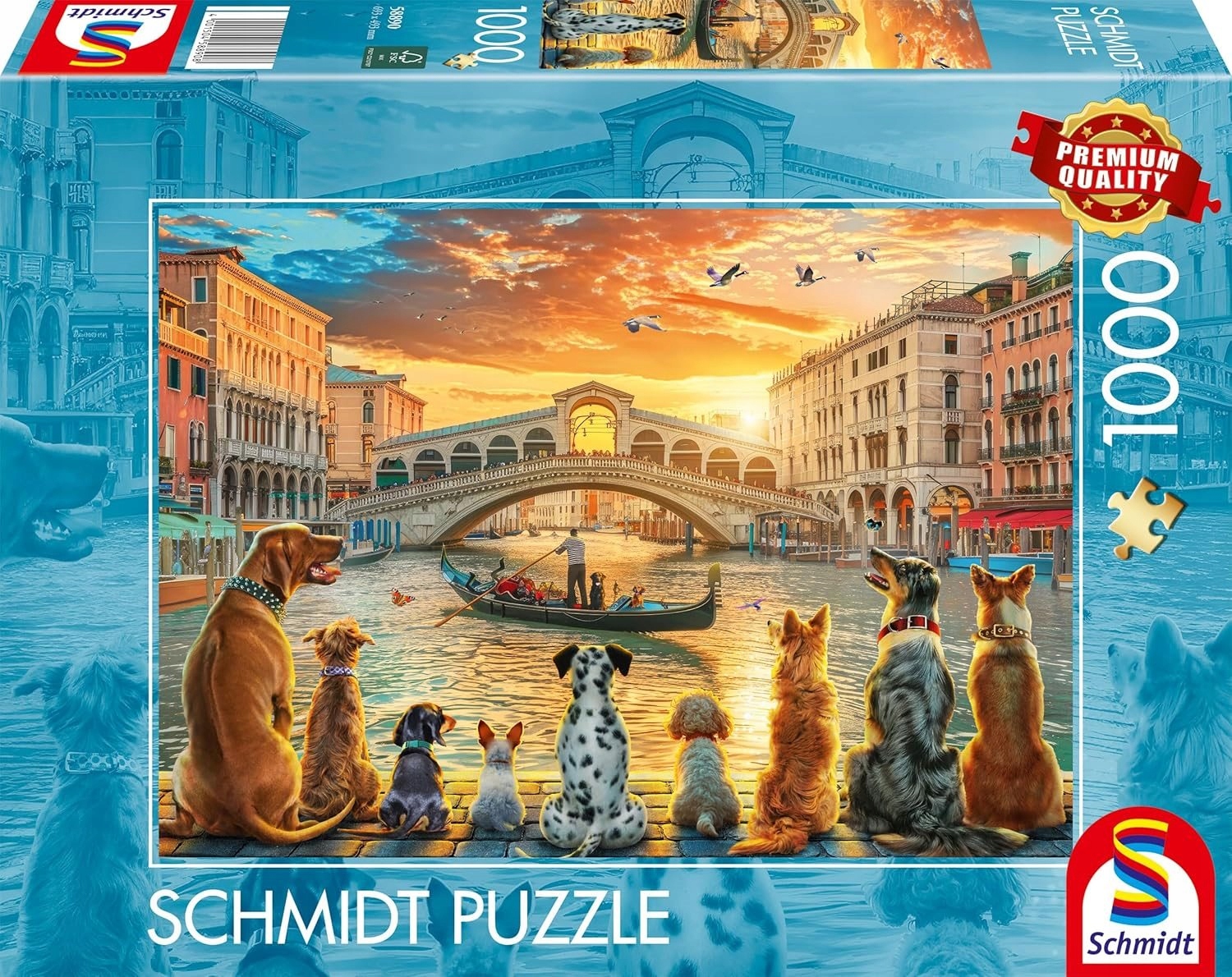 Puzzle Schmidt Spiele 58890 – Układanka Krajobrazowa dla Całej Rodziny
