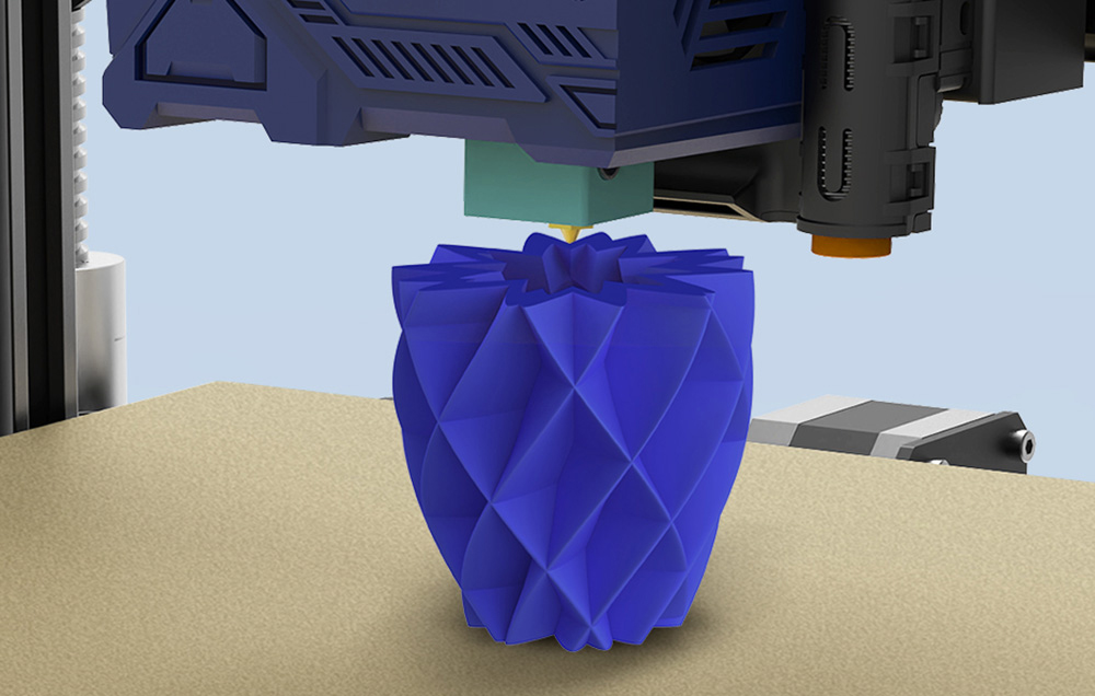 Filament PLA Anycubic 1 kg – kolor niebieski - Precyzja wykonania i niezawodność pracy