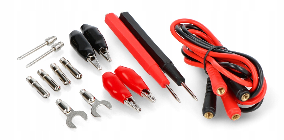 Zestaw 15 elementów do mierników elektrycznych