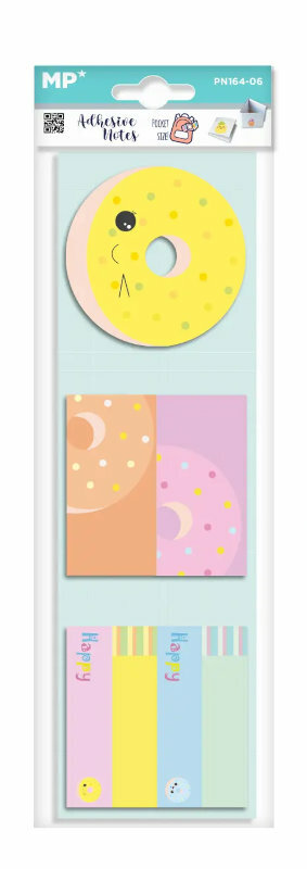Karteczki samoprzylepne donut – Idealne do organizacji i notowania