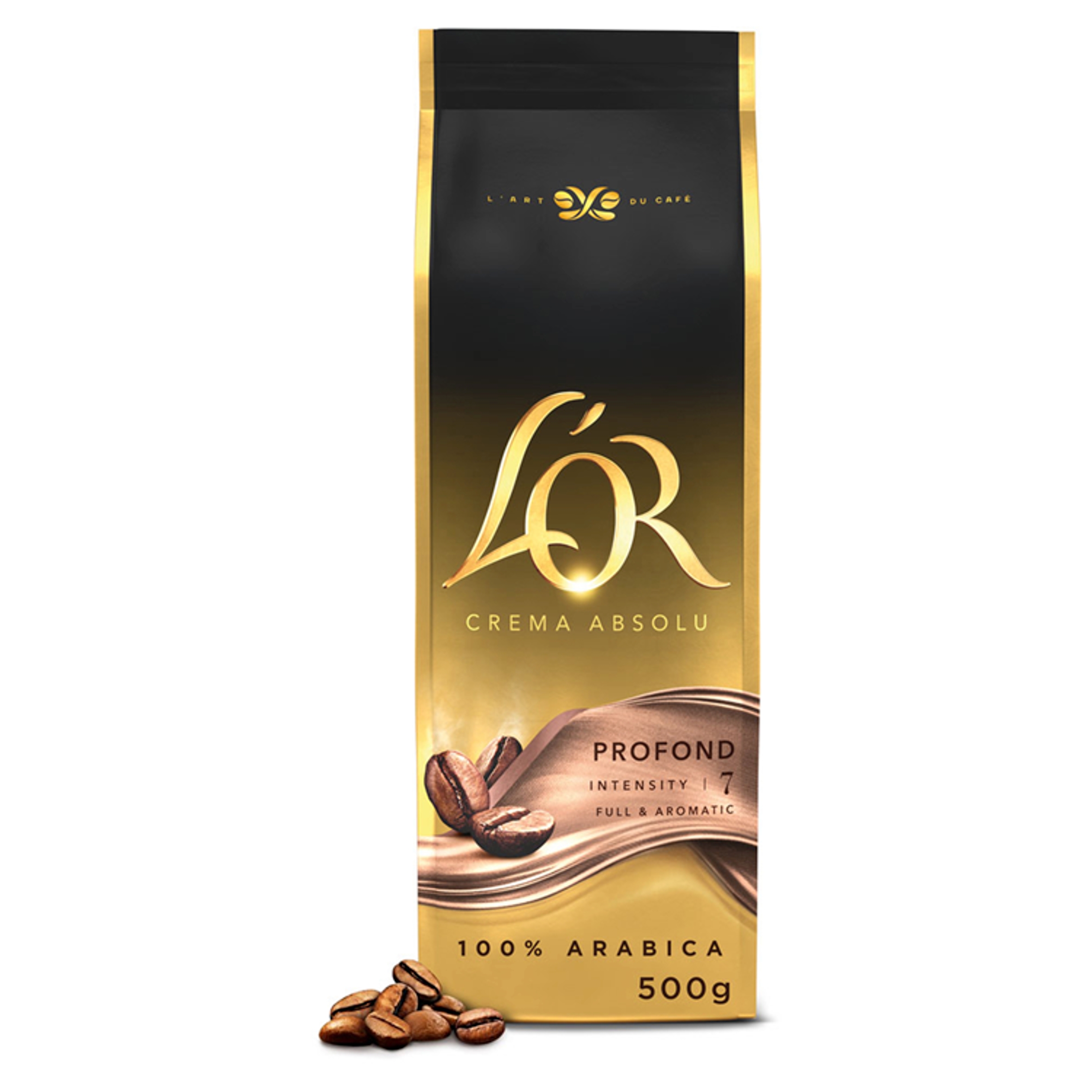 L'OR Crema Absolu Profond 500 g – Wyrafinowana kawa ziarnista dla koneserów