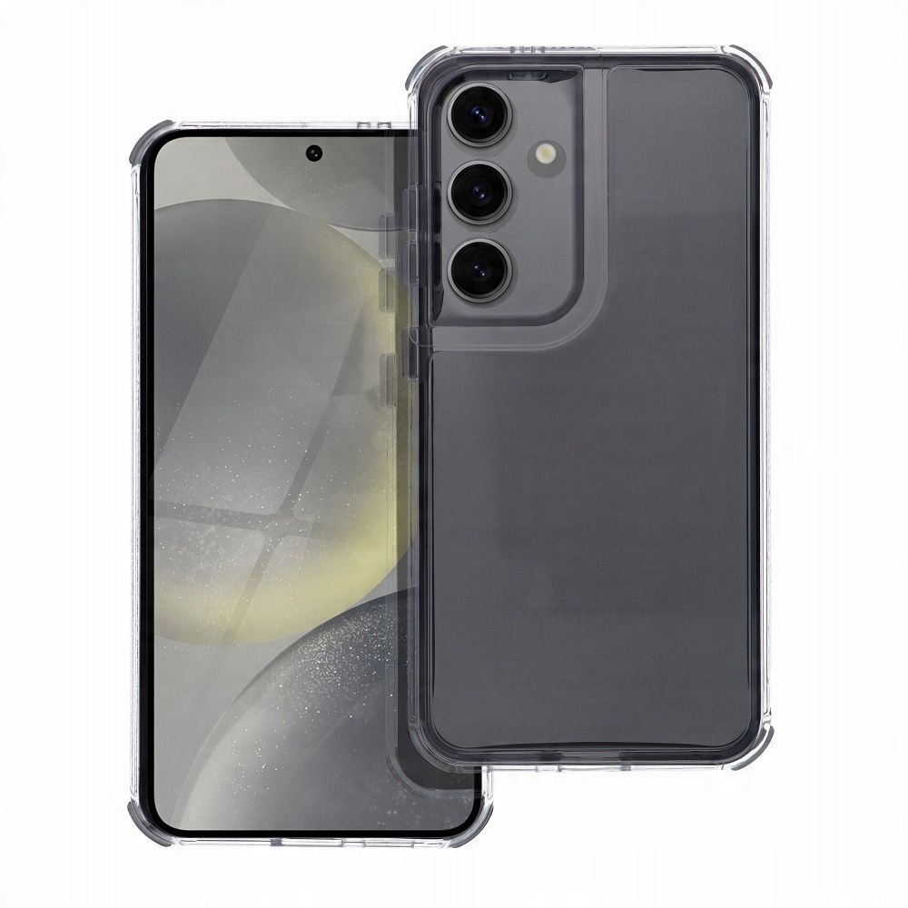 Futerał MATRIX CLEAR do SAMSUNG S24 FE czarny – Elegancka ochrona dla Twojego telefonu