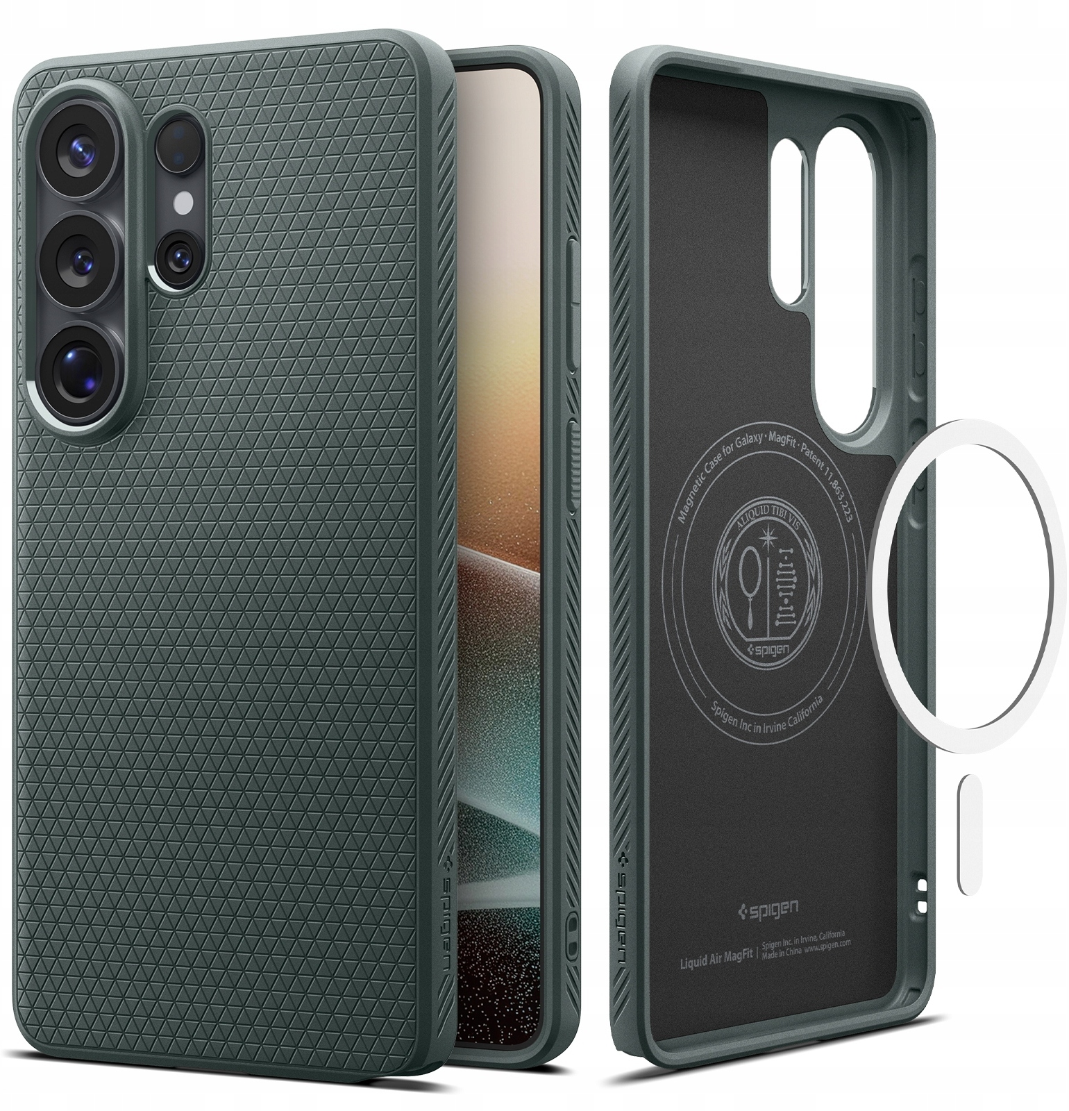 Wbudowany pierścień magnetyczny MagSafe